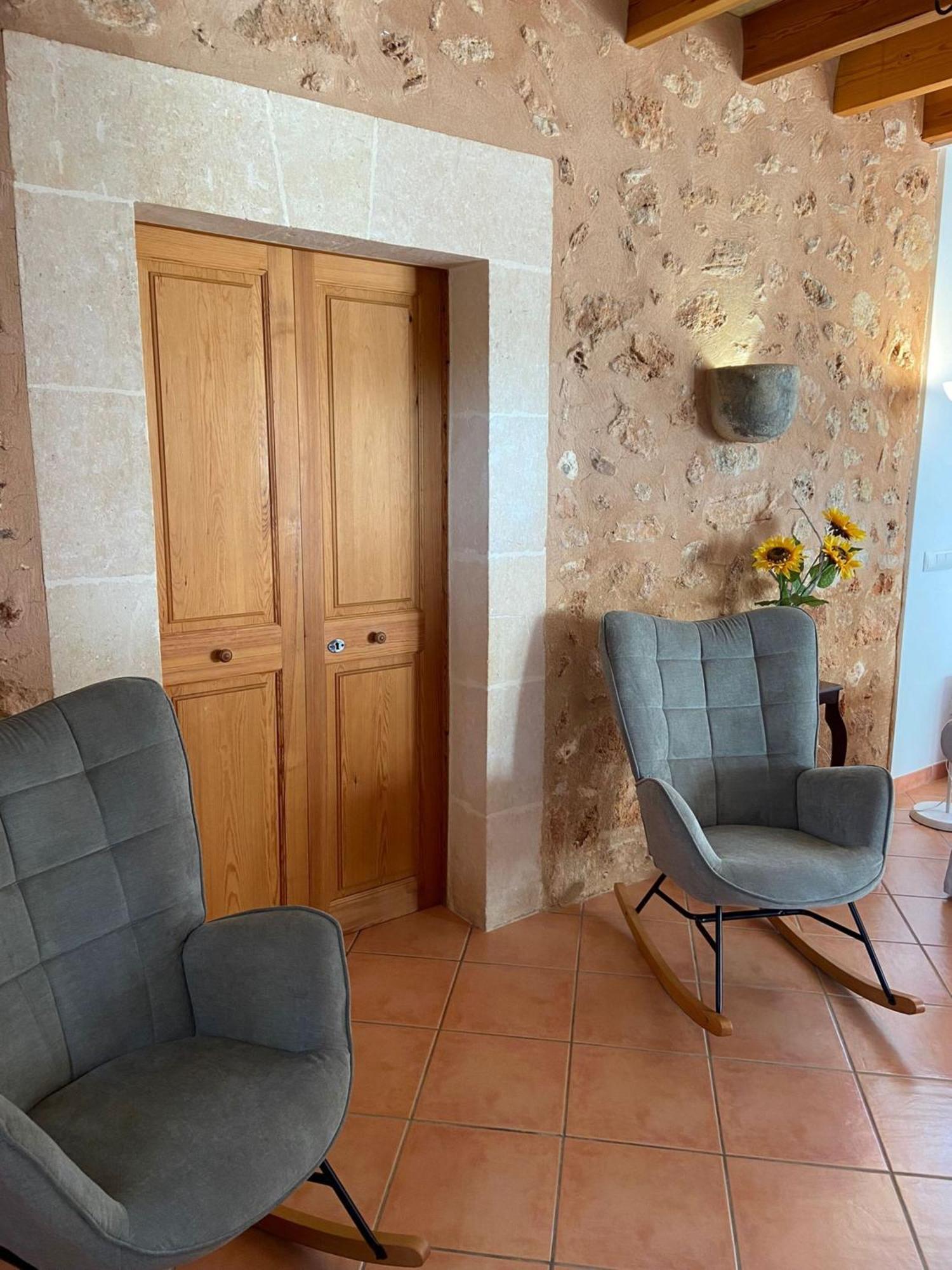 Casa Rural, Finca Rustica Con Piscina Cas Padrins De Campos, Mallorca 外观 照片