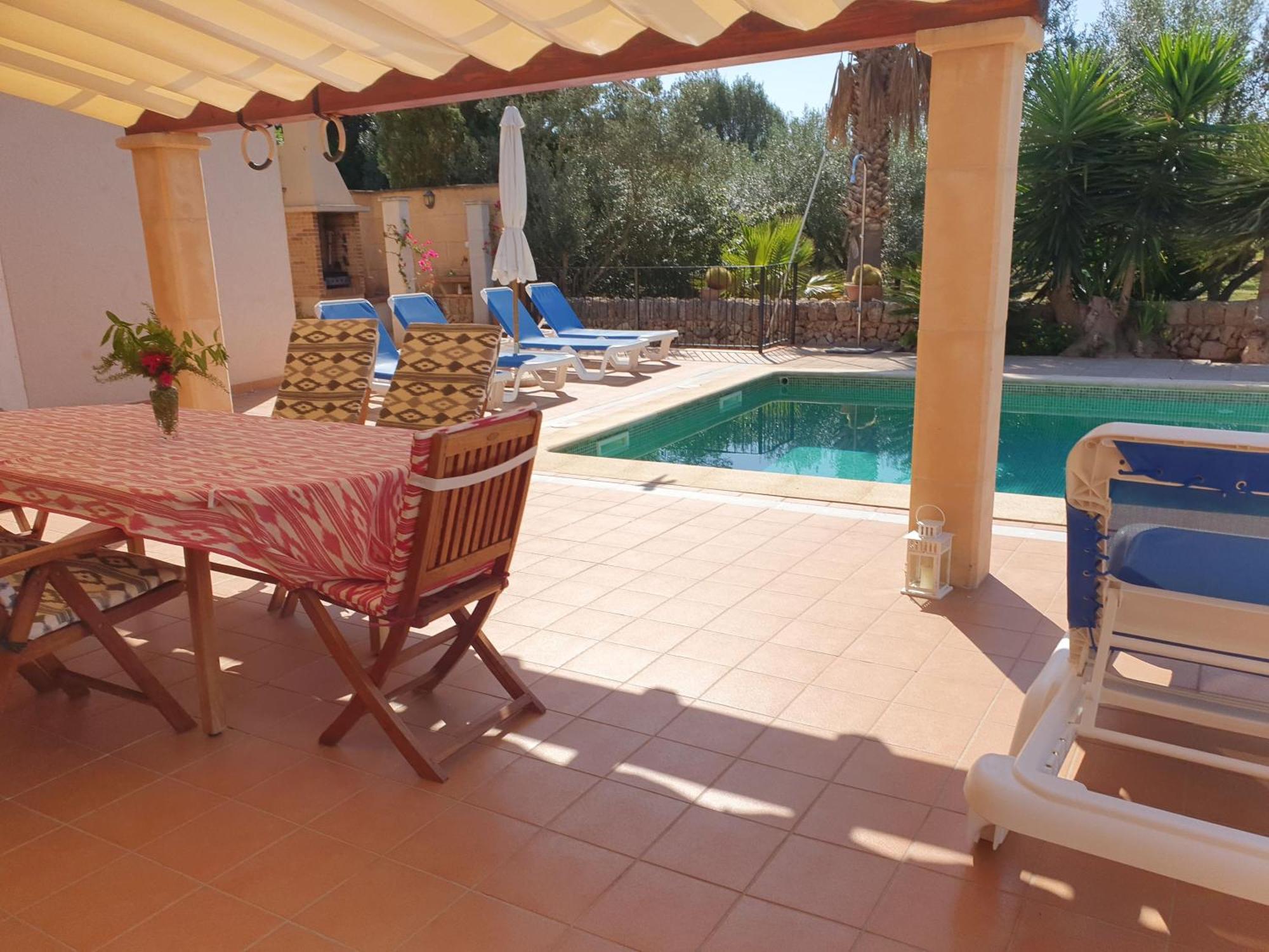 Casa Rural, Finca Rustica Con Piscina Cas Padrins De Campos, Mallorca 外观 照片