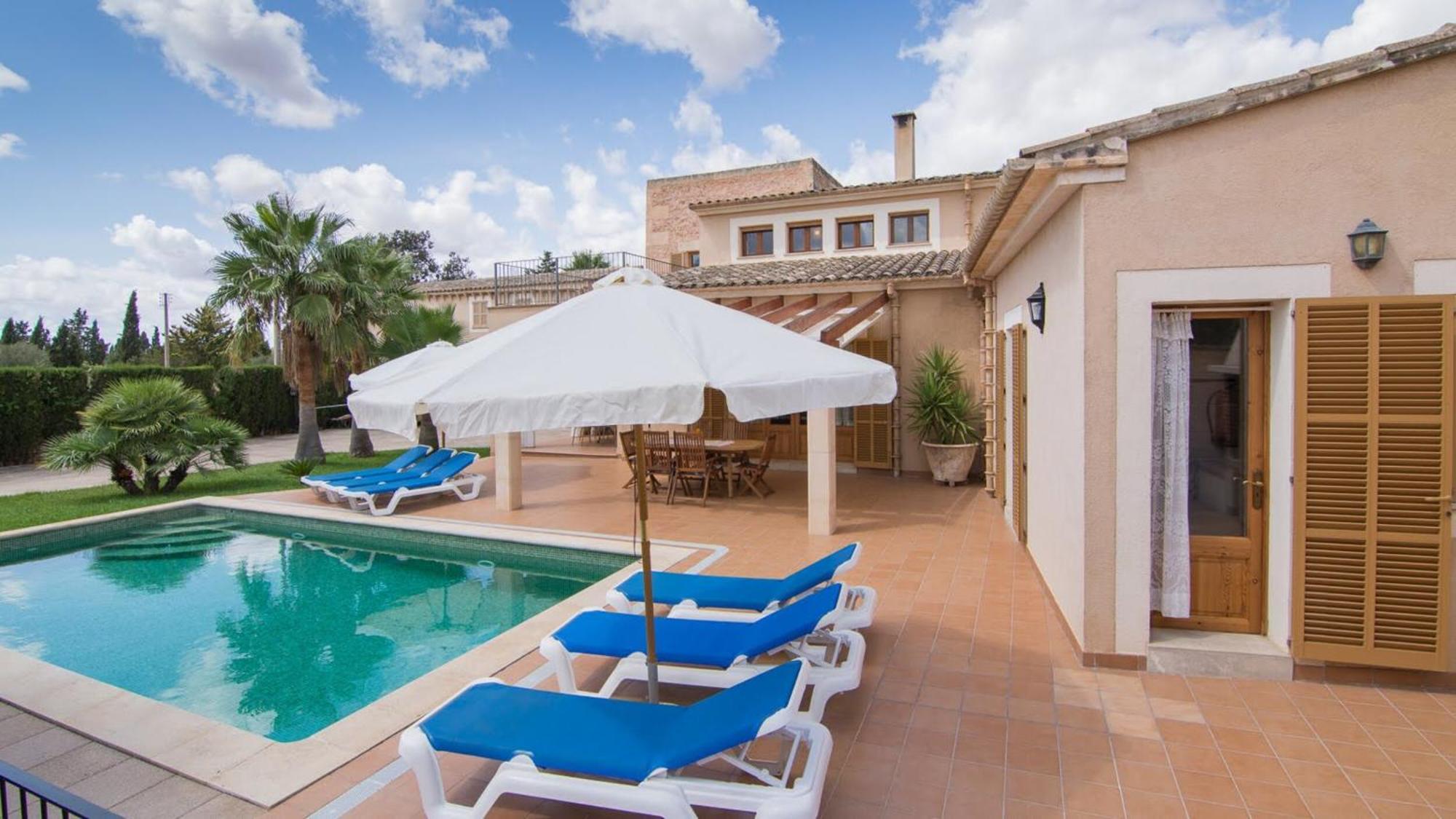 Casa Rural, Finca Rustica Con Piscina Cas Padrins De Campos, Mallorca 外观 照片