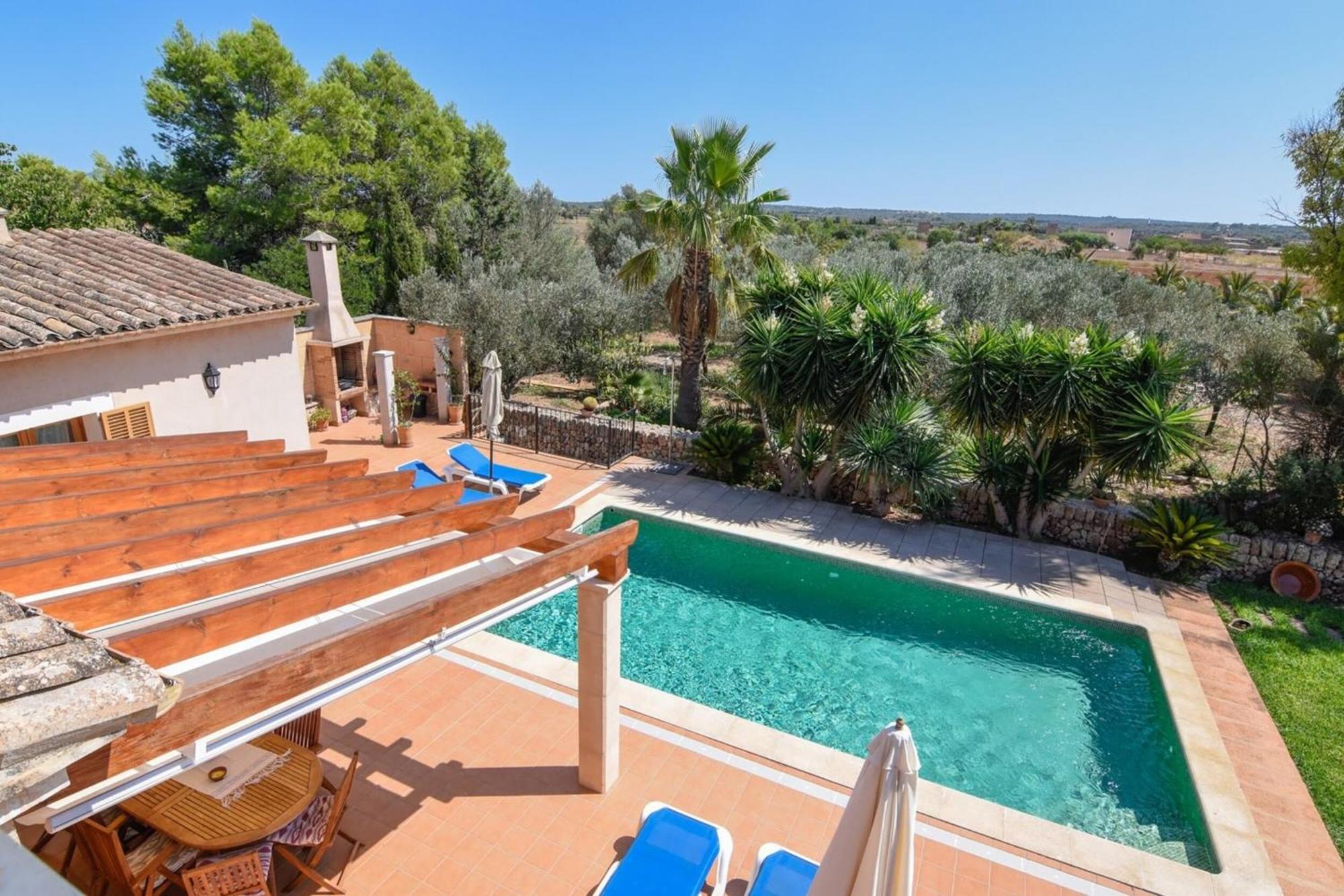 Casa Rural, Finca Rustica Con Piscina Cas Padrins De Campos, Mallorca 外观 照片