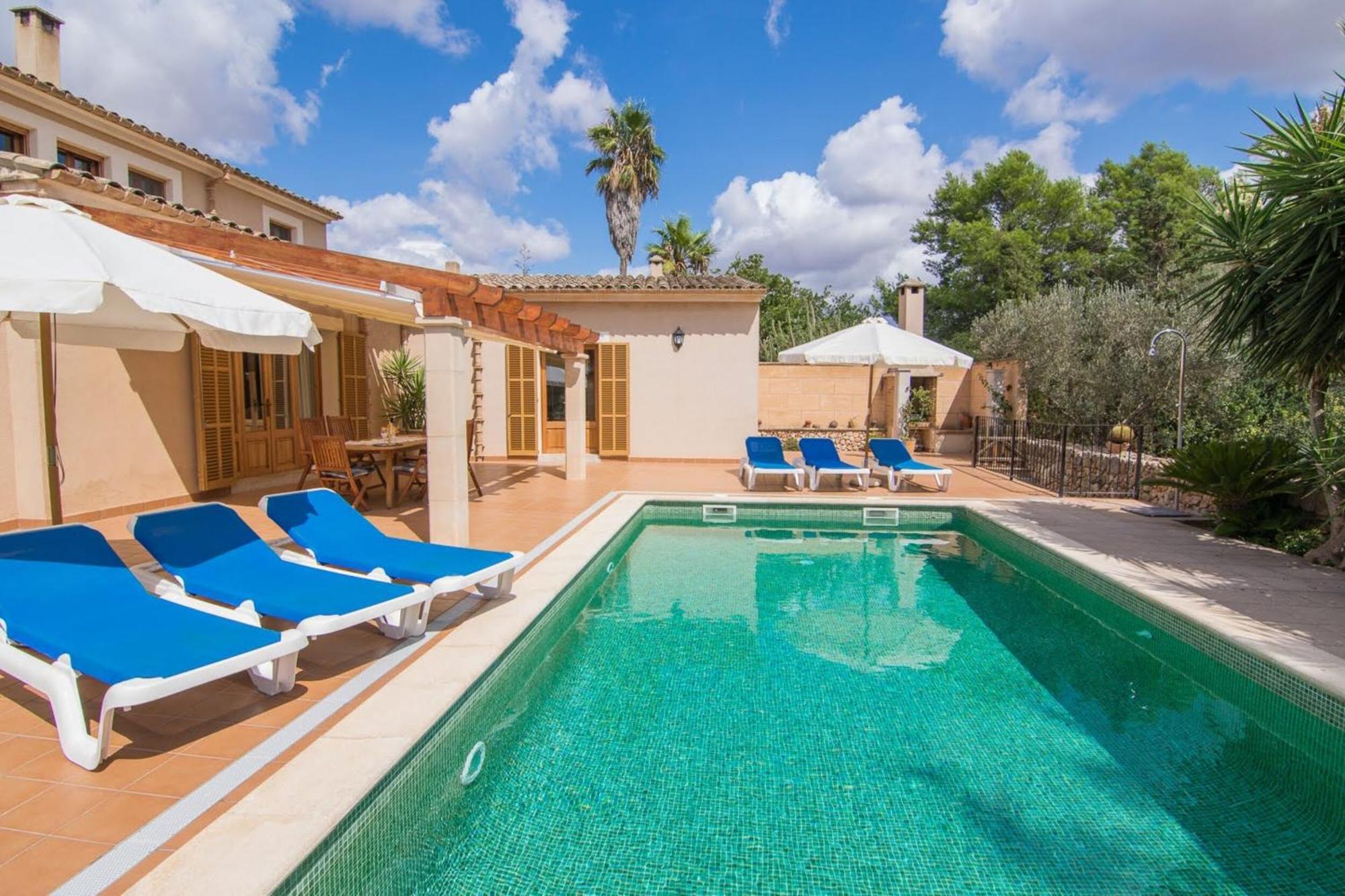 Casa Rural, Finca Rustica Con Piscina Cas Padrins De Campos, Mallorca 外观 照片