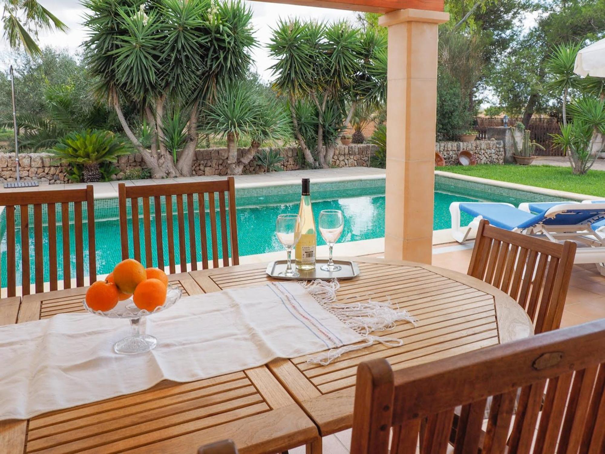 Casa Rural, Finca Rustica Con Piscina Cas Padrins De Campos, Mallorca 外观 照片
