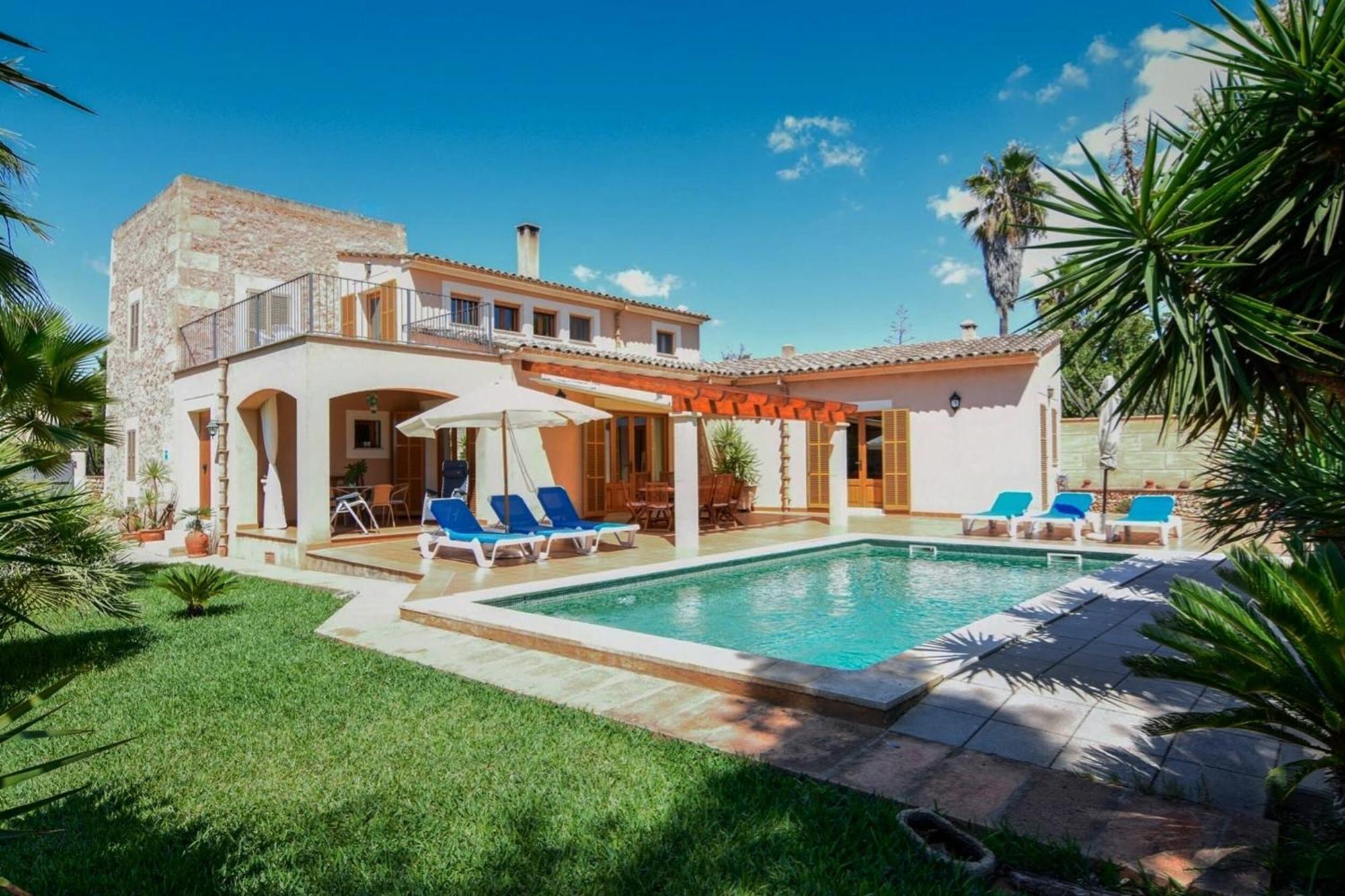 Casa Rural, Finca Rustica Con Piscina Cas Padrins De Campos, Mallorca 外观 照片