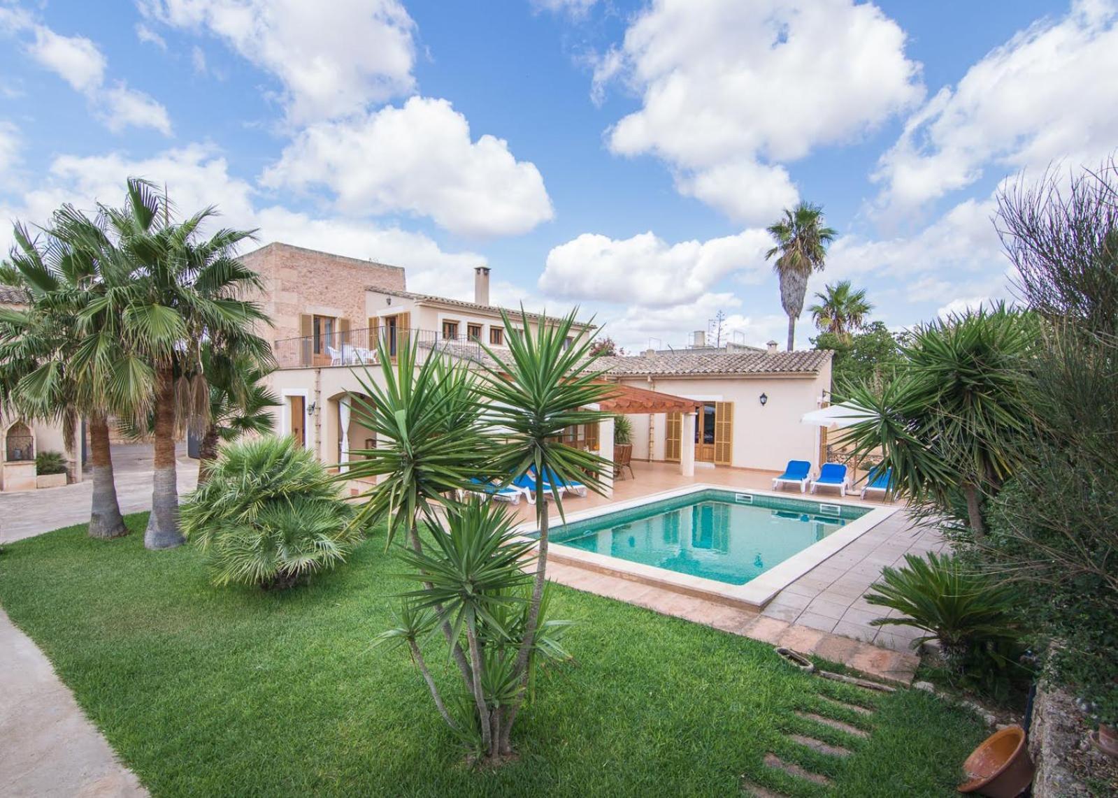 Casa Rural, Finca Rustica Con Piscina Cas Padrins De Campos, Mallorca 外观 照片