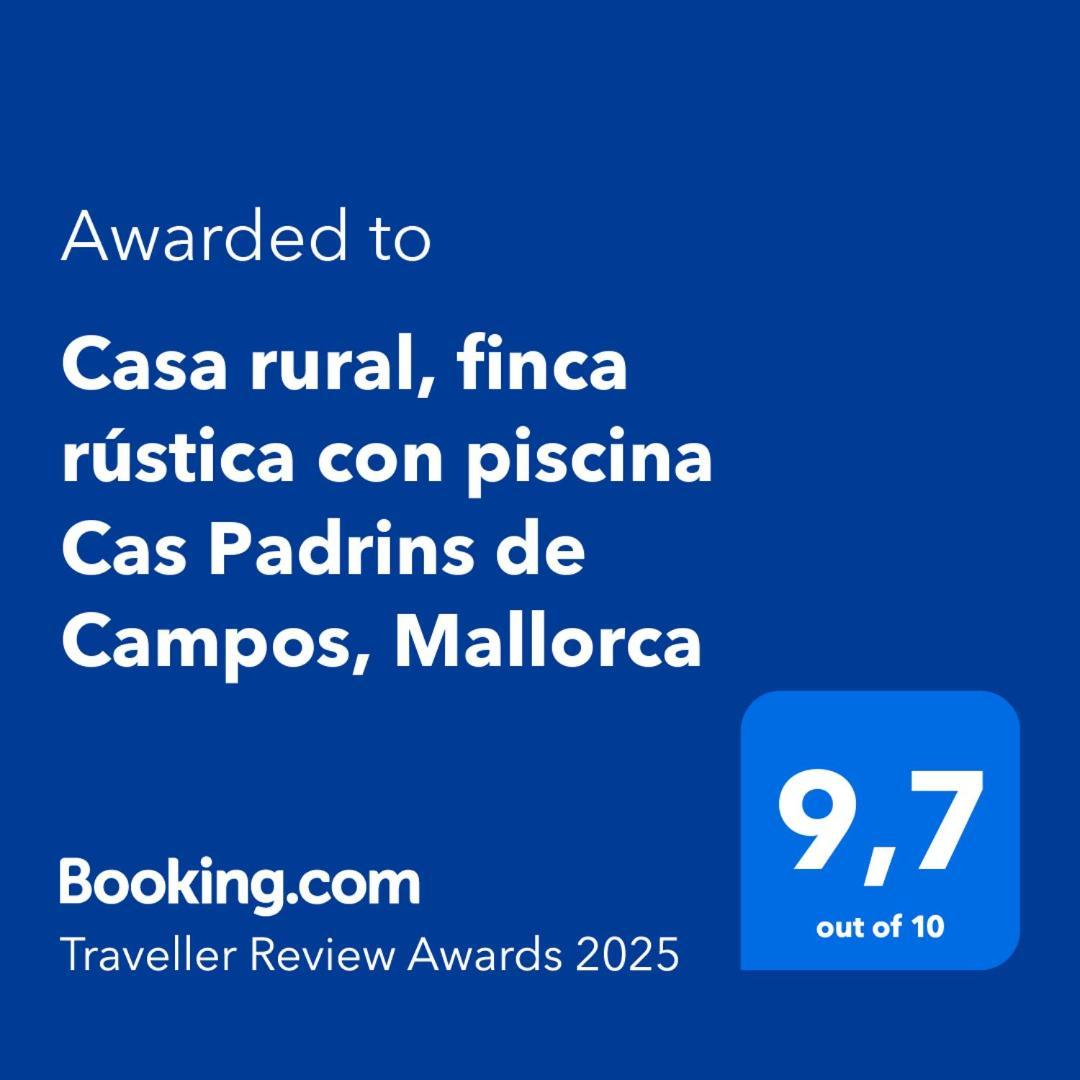 Casa Rural, Finca Rustica Con Piscina Cas Padrins De Campos, Mallorca 外观 照片