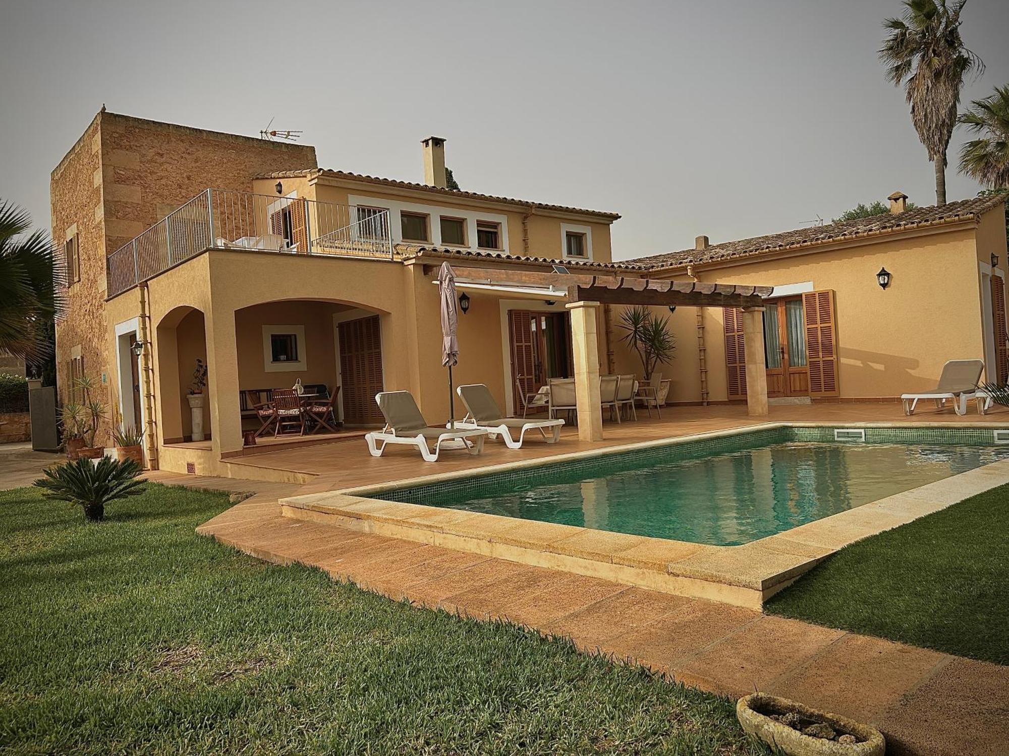 Casa Rural, Finca Rustica Con Piscina Cas Padrins De Campos, Mallorca 外观 照片