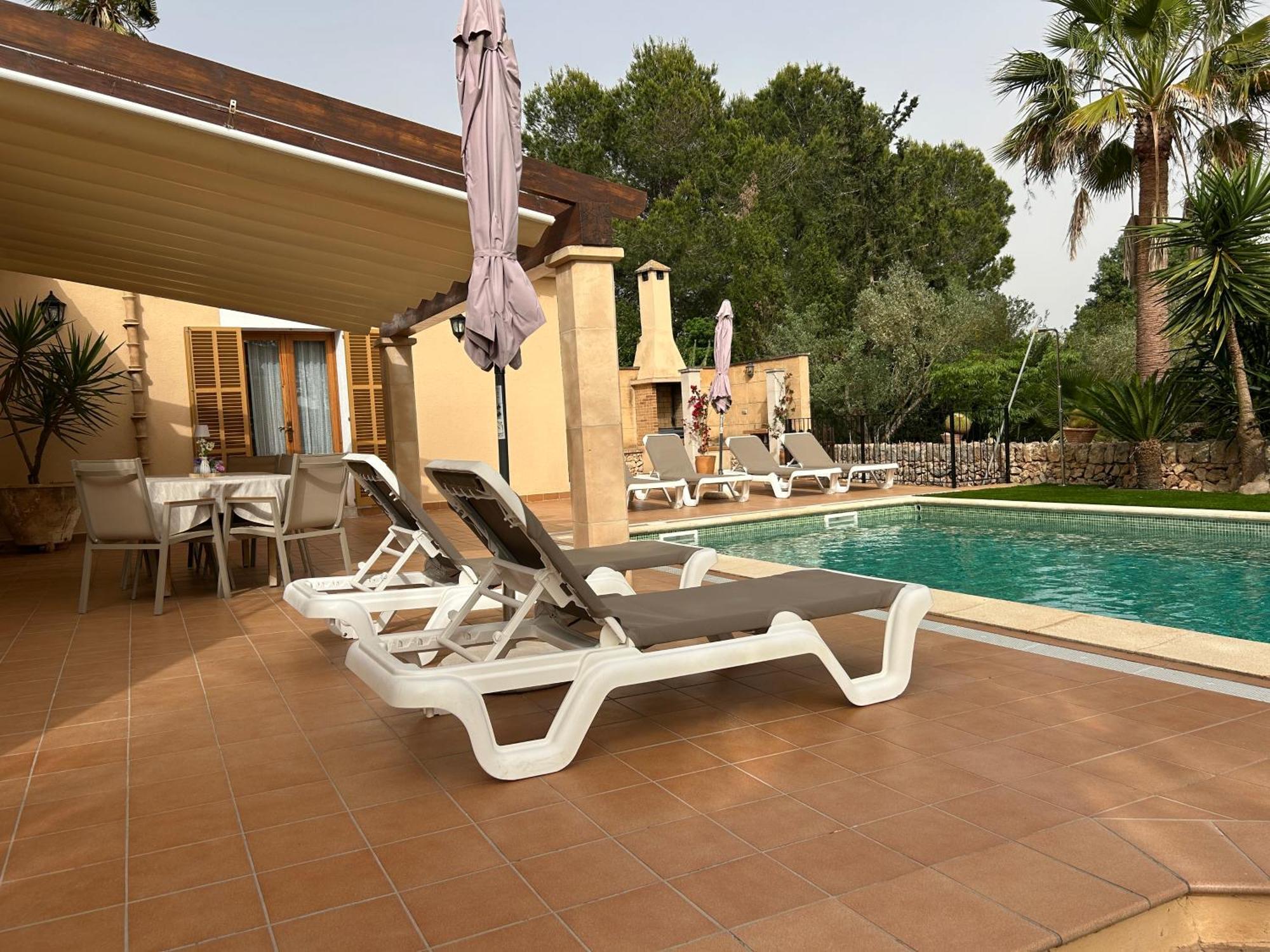 Casa Rural, Finca Rustica Con Piscina Cas Padrins De Campos, Mallorca 外观 照片